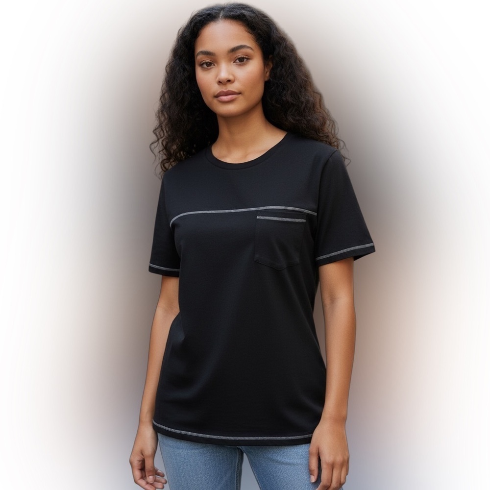 Lolë Black Tunic Tee Size Med